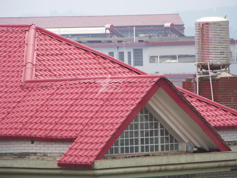 新型屋面建材合成樹(shù)脂瓦，傳統建筑用瓦的傳承替代建筑材料