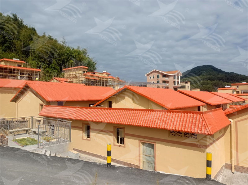 建房搭建屋面選擇合成樹(shù)脂隔熱瓦，你了解多少？